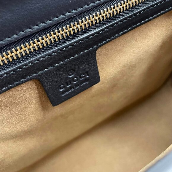 100% Authentic Gucci Padlock GG Medium Supreme Shoulder Bag - Picture 10 of 14